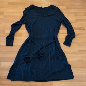 Super soft V-Neck sweater Dress by soft surroundings
